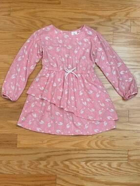 Disney Parks Princess Ariel Long Sleeve Dress Size 7/8 EUC